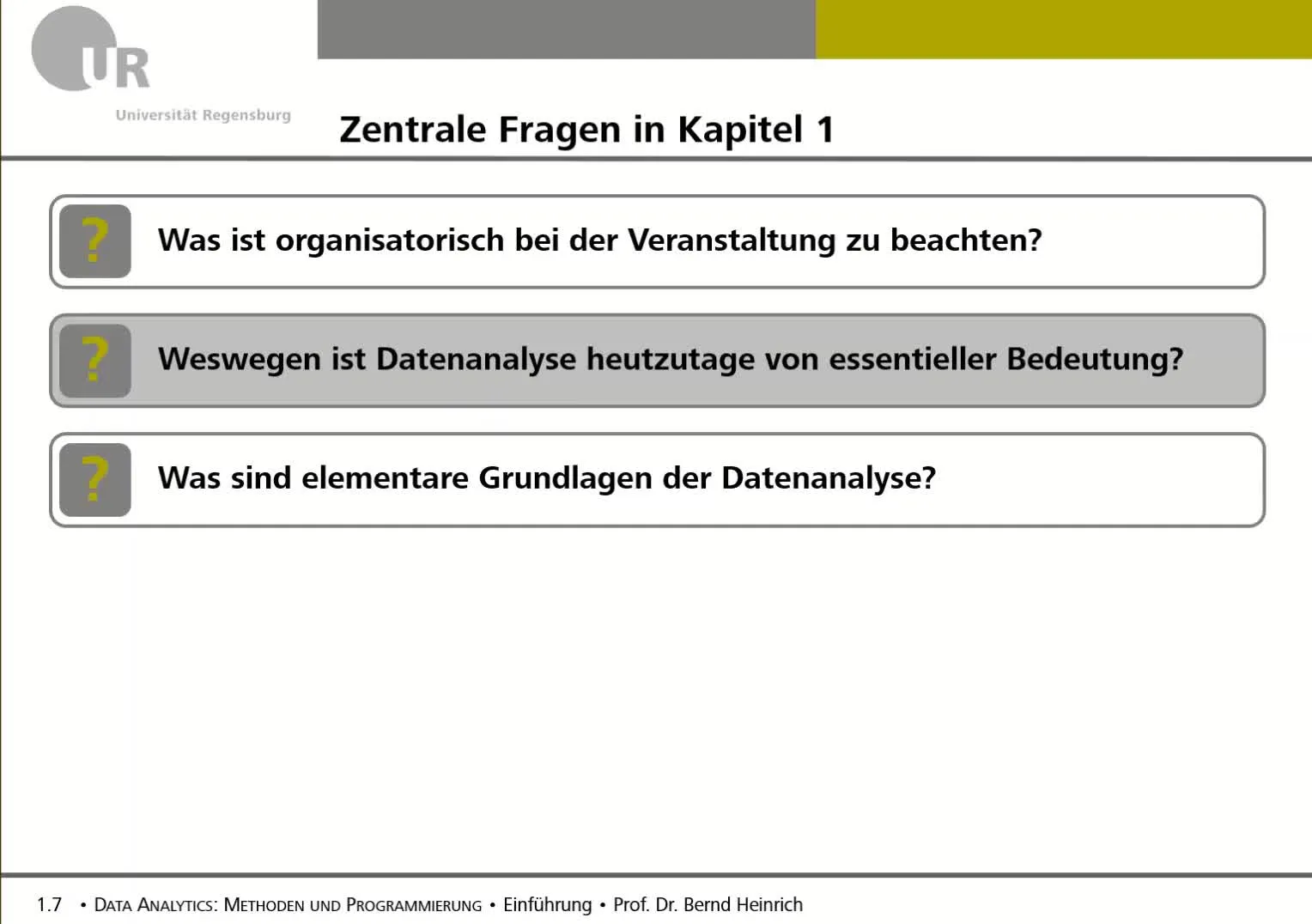 Vorschaubild für Data Analytics